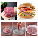 Forma Modeladora de Hambúrguer Molde Prensa Carne 3 em 1 Divisória Rigideira Antiaderente Fazer Hambúrguer Caseiro Fácil