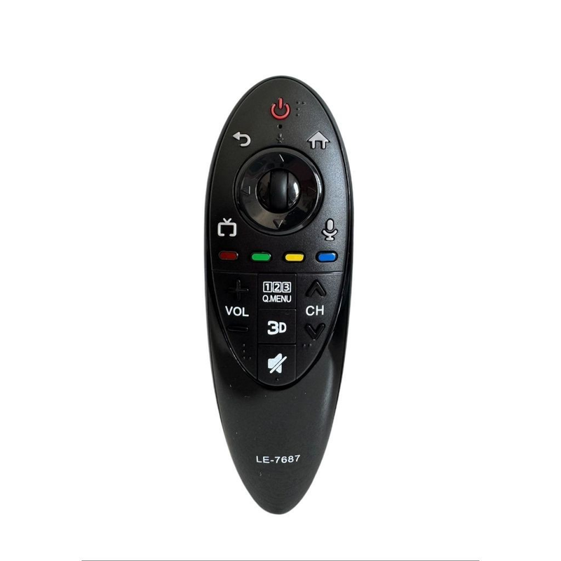 Controle Remoto Compatível com Lg Mágic TV LG 4K 3D Dinâmico Inteligente An-mr500g An-mr500 (Sem Comando de Voz)