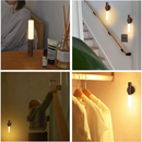 KIT 2 Luz Noturna Inteligente com Sensor LED Lâmpada Magnética Recarregável De Parede ou Cabeceira para Casa MT318 ( 6 )